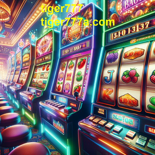 Explorando as Máquinas Slots no Tiger777: Diversão e Emoção a Cada Giro